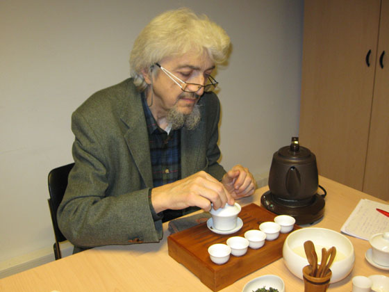 Gongfucha with gaiwan 盖碗泡茶 - Antonio Sparzani - Arte del tè