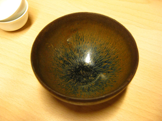 Jian kilns temoku tea-cup from the Song dynasty 宋建窑黑釉兔毫盏 - Antonello Sparzani