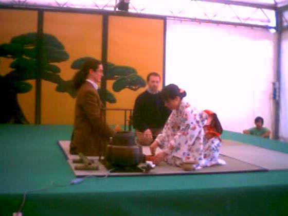 Crespi Cup 2004 Makiko Wakita cerimonia del tè giapponese