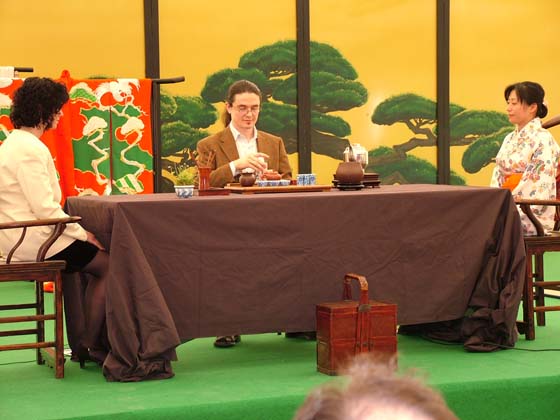Crespi Cup 2004: Livio Zanini cerimonia del tè cinese 1