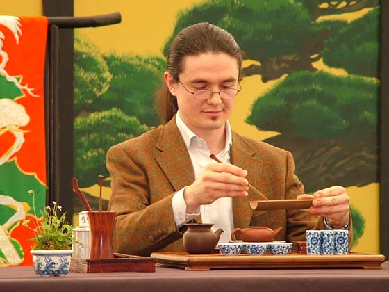 Crespi Cup 2004: Livio Zanini cerimonia del tè cinese 2
