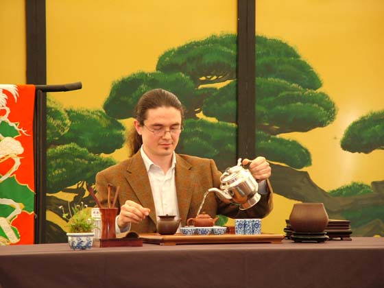 Crespi Cup 2004: Livio Zanini cerimonia del tè cinese 3