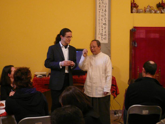 Ip Wing-chi Chinese Art of Tea Lecture at La Teiera Eclettica Milan 葉榮枝 中國茶藝講座